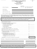 Form 800 - Annual Fee Statement For Cpuc Utilities Reimbursement Account - 2011