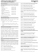 Arizona Form 301 - Nonrefundable Individual Tax Credits And Recapture - 1999