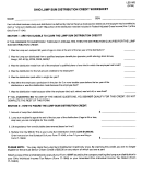 Form Lss-ws - Ohio Lump Sum Distribution Credit Worksheet