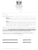 Instructions For Authorization Agreement Form For Automatic Payment Plan - Delaware Department Of Finance