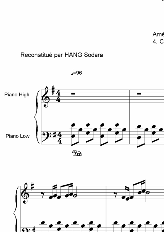 Yann Tiersen - Amelie Poulin Bo Sheet Music Printable pdf