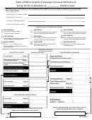 Form F-7 - West Virginia Campaign Financial Statement (long Form)