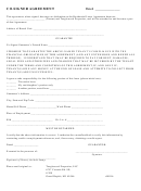 Co-signer Agreement Template