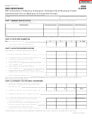 Form C-8009 - Michigan Sbt Allocation Of Statutory Exemption, Standard Small Business Credit, And Alternate Tax For Members Of Controlled Groups - 2003