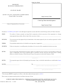 Form Mbca-21b - Domestic Business Corporation Articles Of Charter Surrender (upon Entity Conversion)