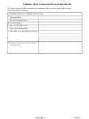 Form 4001 - Federal Credit Union Investigation Report