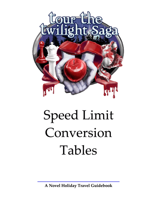 Speed Limit Conversion Tables - Canada-Us Printable pdf