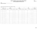Form Dds-2c - Idaho Domestic Disclosure Spreadsheet Apportionment Percentage