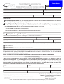 Tax Information Authorization And Power Of Attorney For Representation - Oregon Department Of Revenue