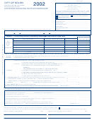 Form S-1040 - Individual Income Tax Return - 2002