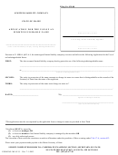 Form Mllc-15 - Limited Liability Company Application For The Use Of An Indistinguishable Name