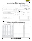 Fillable Form Mw-3 - Montana Annual Wage Withholding Tax Reconciliation - 2011 Printable pdf