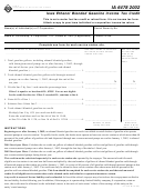 Form Ia 6478 - Iowa Ethanol Blended Gasoline Income Tax Credit - 2002