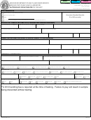 Form Mo 580-3168 - Bacteriology Private Water Test Request - Missouri Department Of Health