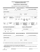 Form Ncui 501 - Benefit Claim For Attached Worker