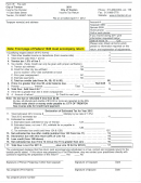 Form Ir - City Of Trenton Income Tax Return - 2011 Printable pdf