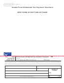 Colorado Form 105-ep - Estate/trust Estimated Tax Payment Voucher - 2008