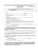 Withholding Registration Form - City Of Oxford, Ohio