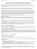 Instructions For Form F-44614i - Aids/hiv Drug Assistance Program And Insurance Assistance Program Application/recertification