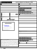 Form Va-fsc - Vendor File Request
