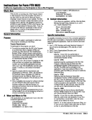 Instructions For Form Ftb 8633 - California Application To Participate In The E-file Program - 2000