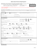 Vessel Of Concern Reporting Form - Alaska Department Of Natural Resources
