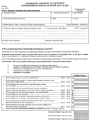 Form Et 6.02 - Nonprobate Inventory Of The Estate For Decedents Dying On Or After July 13, 2001 - West Virginia State Tax Department