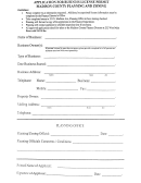 Application For Business License Permit - Madison County, Kentucky Planning And Zoning