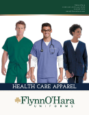 Flynno'hara Uniforms Size Chart
