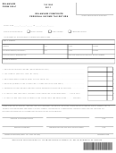 Delaware Form 200-c - Delaware Composite Personal Income Tax Return - 2011