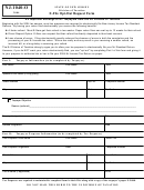 Form Nj-1040-o - E-file Opt-out Request Form - 2004