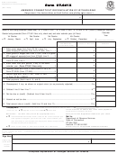 Form Ct-941x - Amended Connecticut Reconciliation Of Withholding - 2003