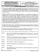 Instructions Sheet For Preparation Of The Status Return
