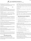 Form D-1040 (r) - City Of Detroit Income Tax Resident Instructions - 2011