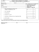 Form Tb-1 - Vermont Tobacco Products Tax Report