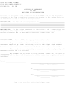 Articles Of Amendment To The Articles Of Incorporation