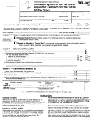 Form Tp-402 - Estimated Payment Of Gift Tax And/or Request For Extension Of Time To File Gift Tax Return