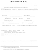 Form Ccft - Occupational License Fee Refund Request - 2006