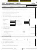 Fillable California Schedule P (540) - Attach To Form 540 - Alternative Minimum Tax And Credit Limitations - Residents - 2002 Printable pdf