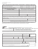 Form Dr 0107 - Colorado Nonresident Partner, Shareholder Or Member Agreement - 2012