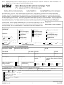 Form Gr-69209-14 - Ohio Employee Enrollment/change Form - Aetna
