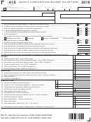 Form 41s - Idaho S Corporation Income Tax Return,form Id K-1 - Partner's, Shareholder's, Or Beneficiary's Share Of Idaho Adjustments, Credits, Etc - 2010