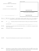 Form Mllp-17a - Certificate Of Correction - Maine Foreign Limited Liability Partnership