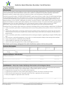 Form Vtr-270 - Vehicle Identification Number Certification - Texas Department Of Motor Vehicles