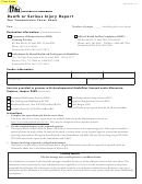 Form Dhs-5914-eng - Death Or Serious Injury Report Fax Transmission Cover Sheet
