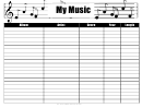 Music Inventory Spreadsheet