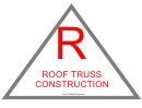 Roof Truss Construction Sign Template