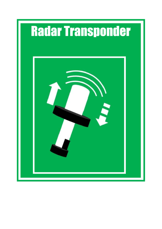 Radar Transponder Printable pdf