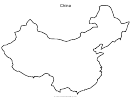 China Map Template