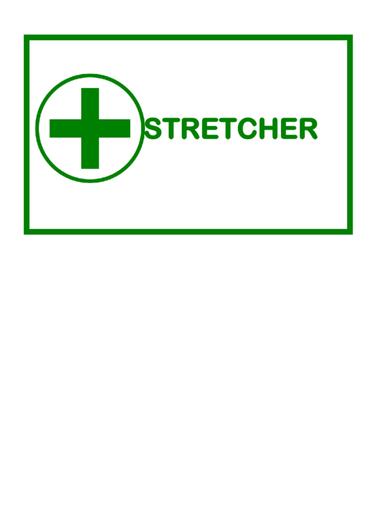 Emergency Stretcher Cross